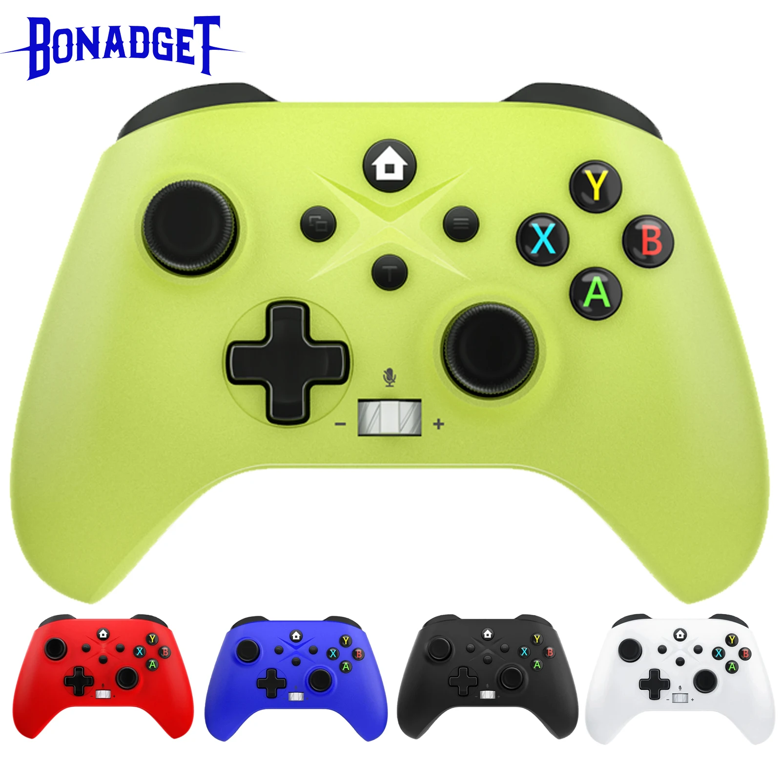 

Wireless Gamepad for Xbox One ,X-boxSeris S/X Pc Game Controls Dual Vibra Six Axis Gyroscope Gaming Remote Joystick Hall Rocker