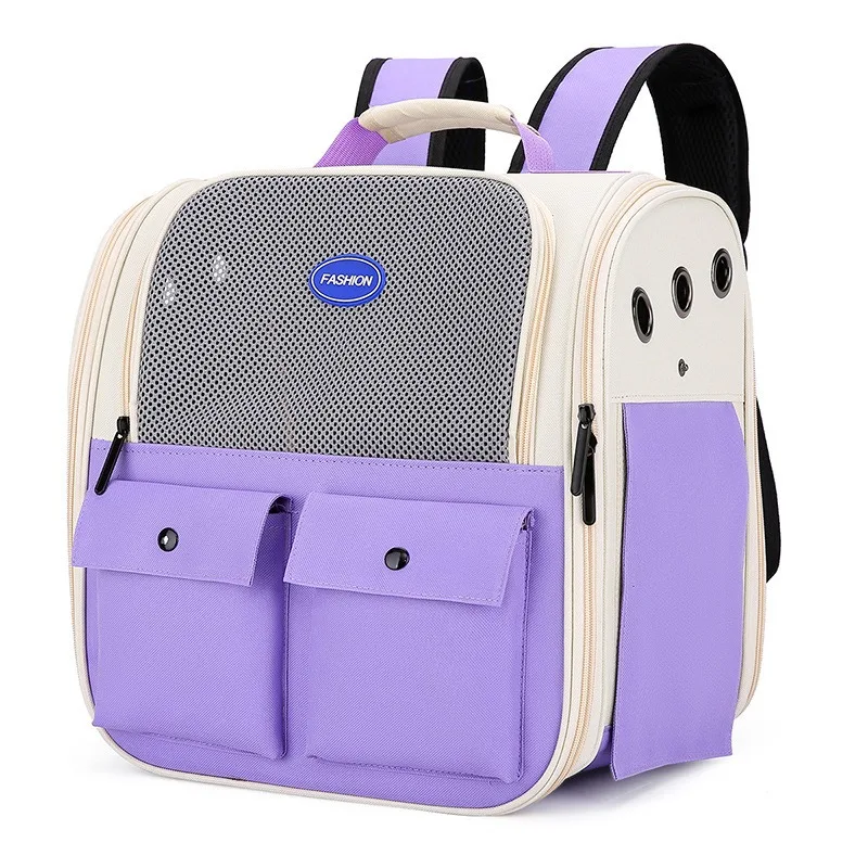 Cat bag Shoulder Space bag Portable breathable pet bag for going out