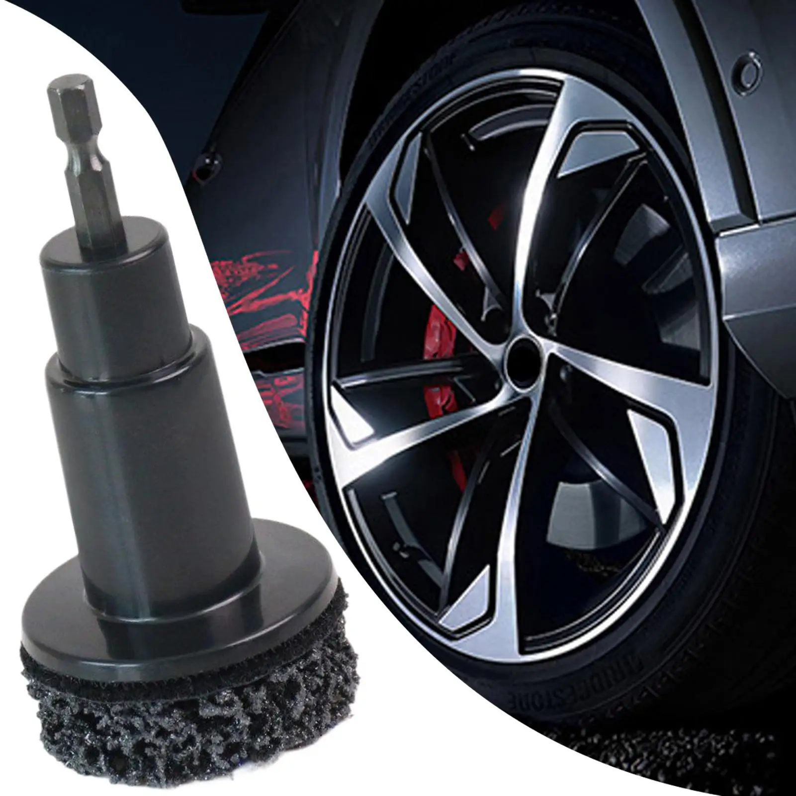 

Wheel Hub Cleaning Tool Rust Remover Tool Hub Polishing Grinder For Automotive Car Wheel Rotor Brake Parts Rash Maintenance