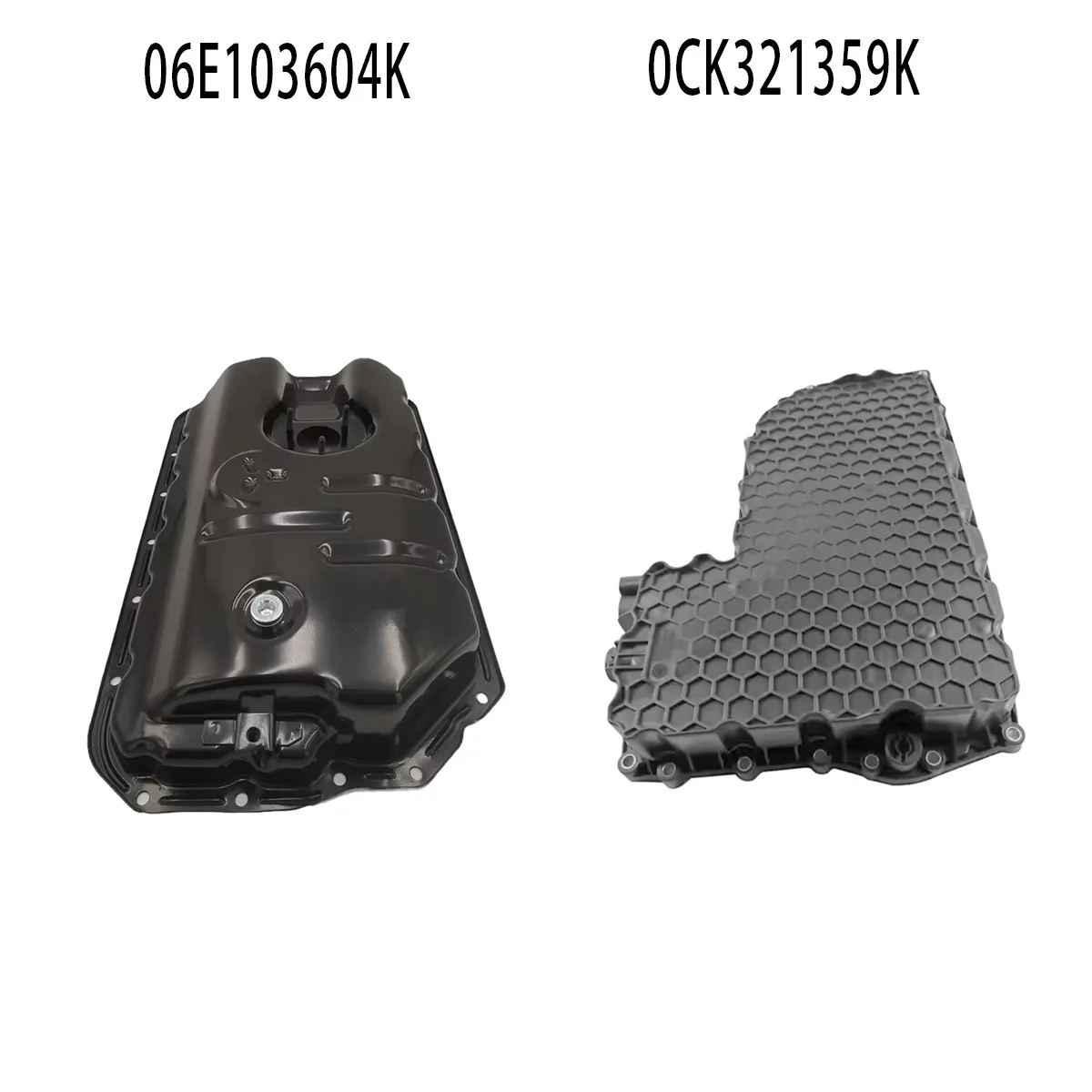 06E103604K High Quality Factory Stock Engine Oil Pan Fit For Audi Q5 Q7 A4 A5 A6 A7 A8 Oil Sump Replacement