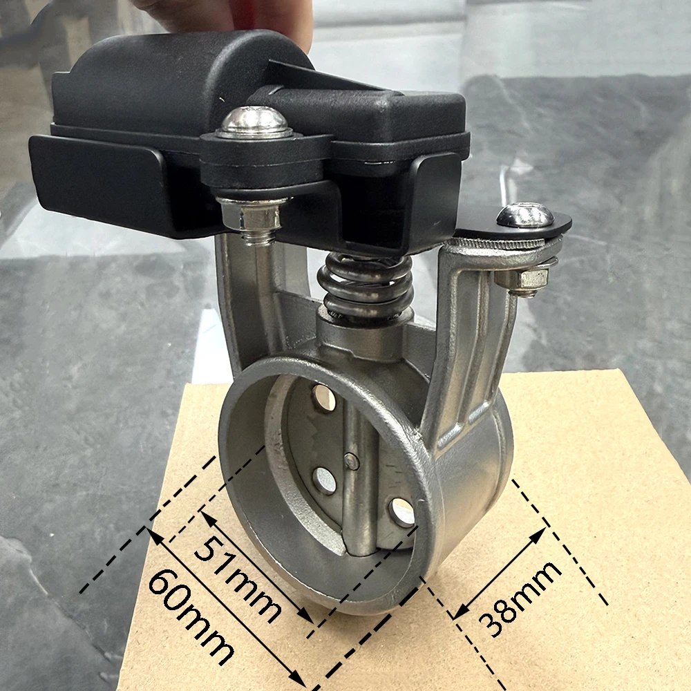 51mm exhaust pipes motorcycle the second generation Professional Locomotive Sound Modified with Gear adjustment switch
