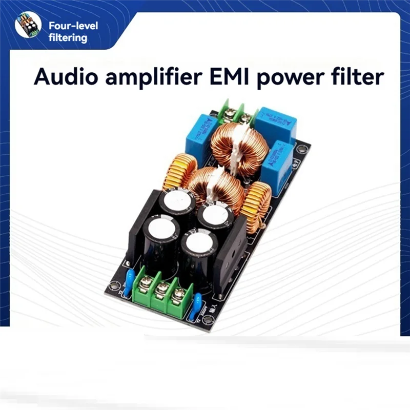 CEA AC EMI Filtro Amplificatore di potenza audio EMC EMI Interferenza elettromagnetica Purificare la potenza Modalità differenziale CC comune
