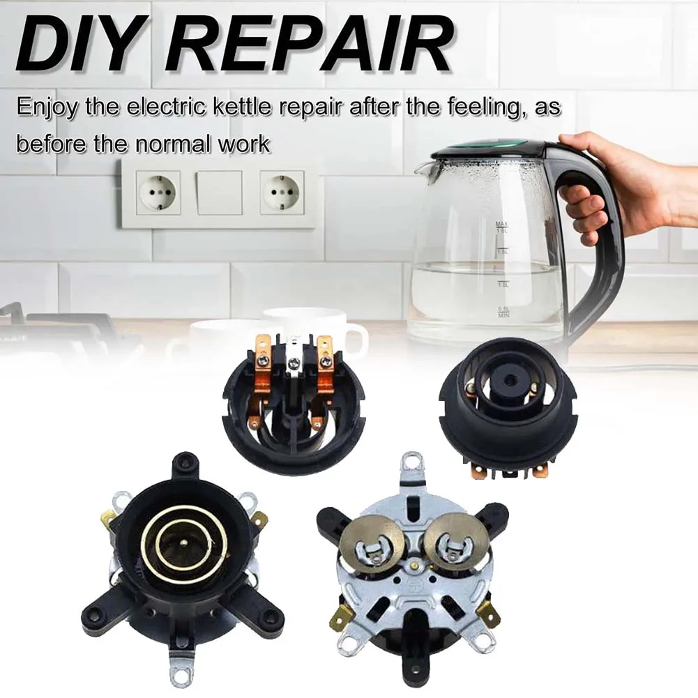 2 Pcs Electric  Kettle Accessories Base  Thermostat Temperature Switch  Connector Electric Kettle  Accessorie