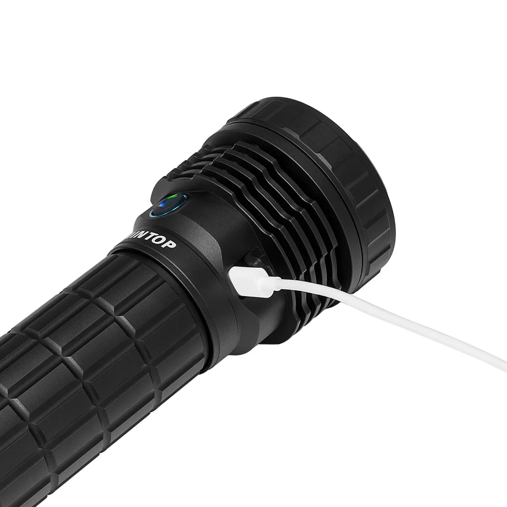 Lumintop-マッハv3.0ダブル懐中電灯,46950バッテリー,50000ルーメン