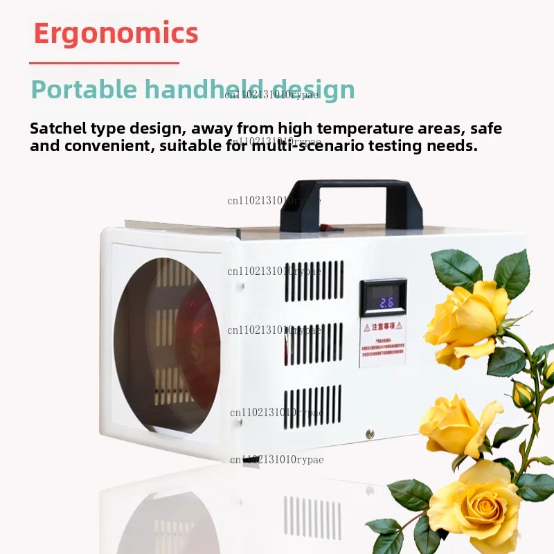 Automobile sunshade testing instrument - Glass temperature insulation performance demonstration tool