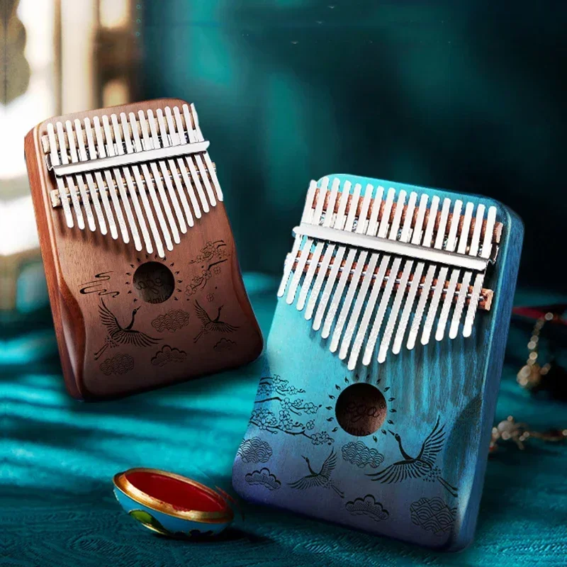 

Thumb Mini Piano 17 Key Kalimba Musical Keyboard Portable Kalimba Music Instruments Kaliba Circle Musique Kalimba Accessories