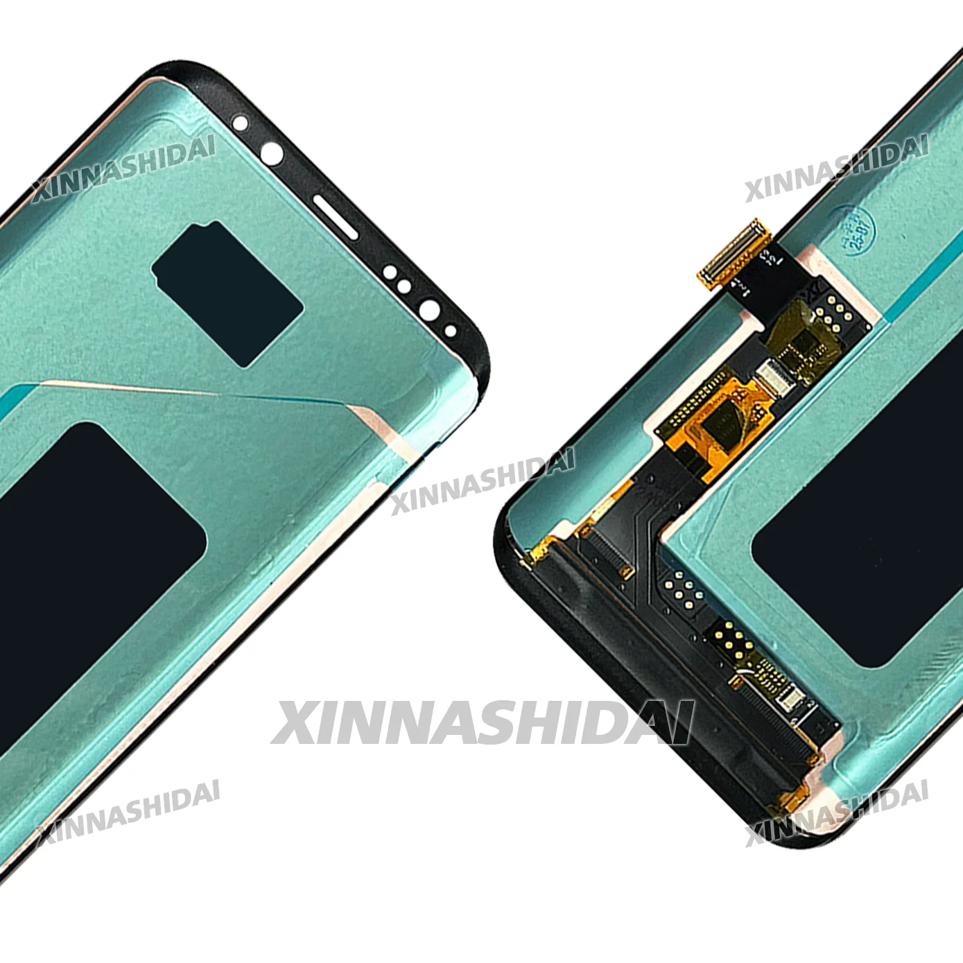 Pantalla OLED con marco para Samsung Galaxy S8 Plus Display con conjunto de digitalizador con pantalla táctil Compatible con SM-G950 SM-G950F