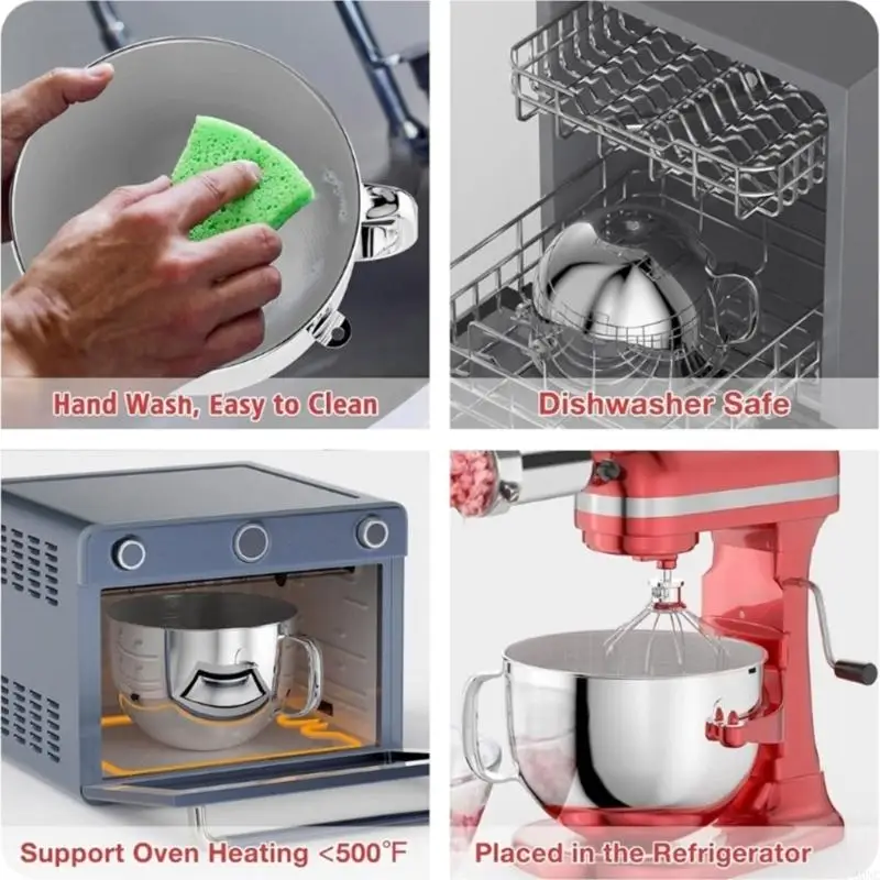 Ciotola alendicella per miscelare ciotola cucina cucina cucina accessori per elettrodomestici