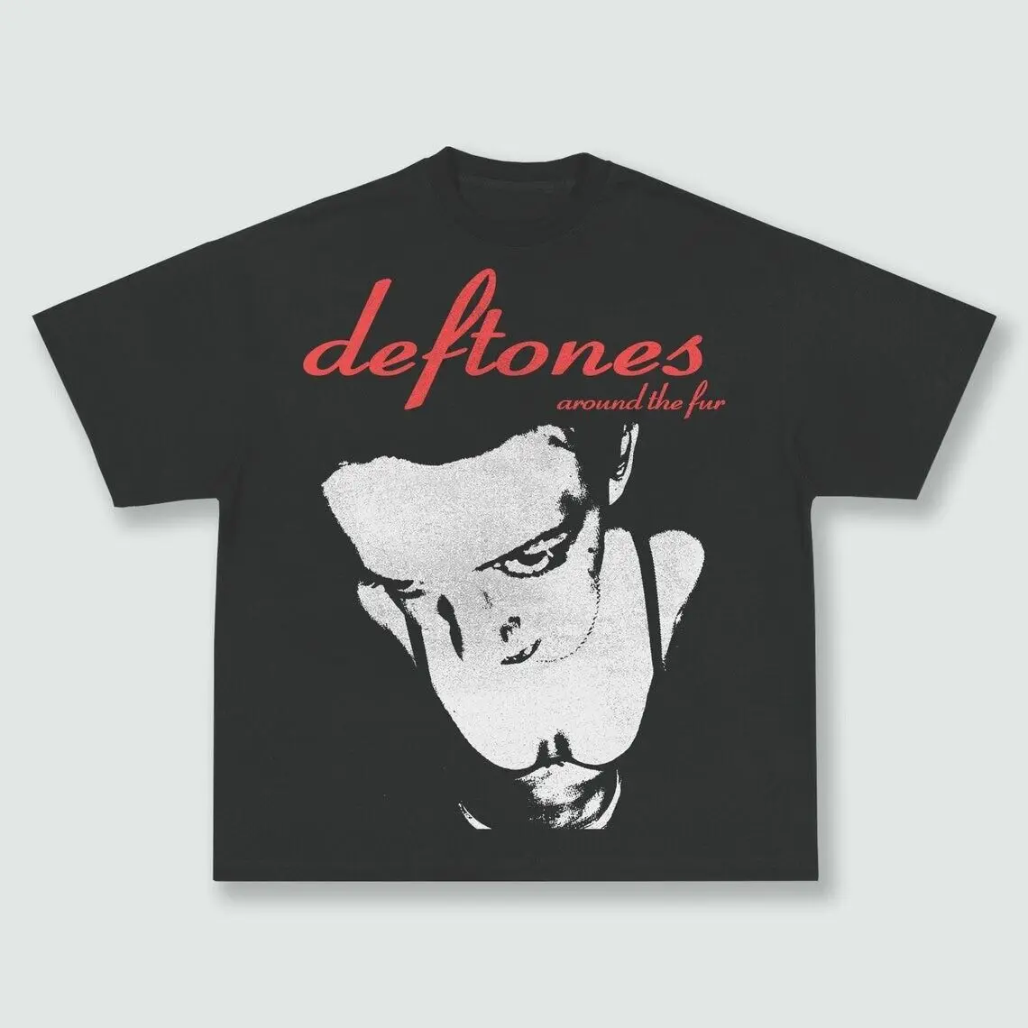 

Deftones Vintage Around the Fur Retro Album Music 90s T Shirt Black Fans