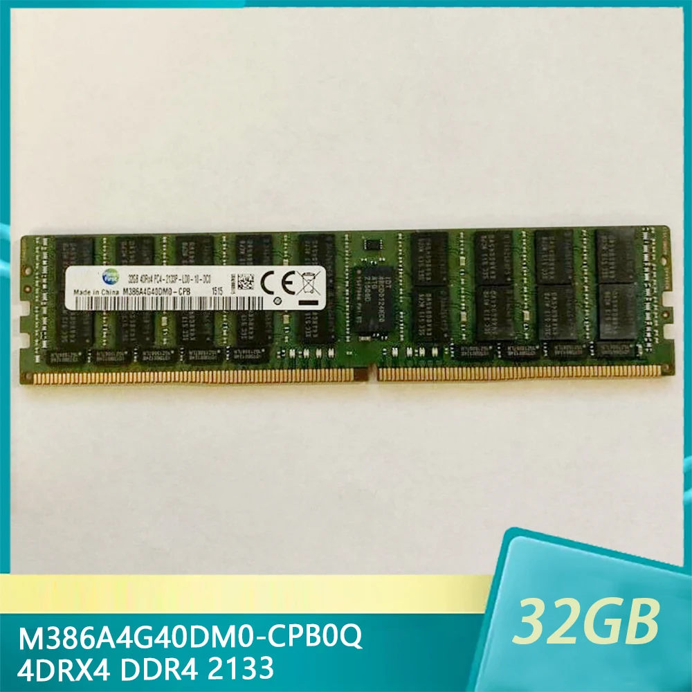 

Для Samsung RAM 32 ГБ 32 ГБ 4DRX4 DDR4 2133 PC4-2133P REG M386A4G40DM0-CPB0Q Серверная память