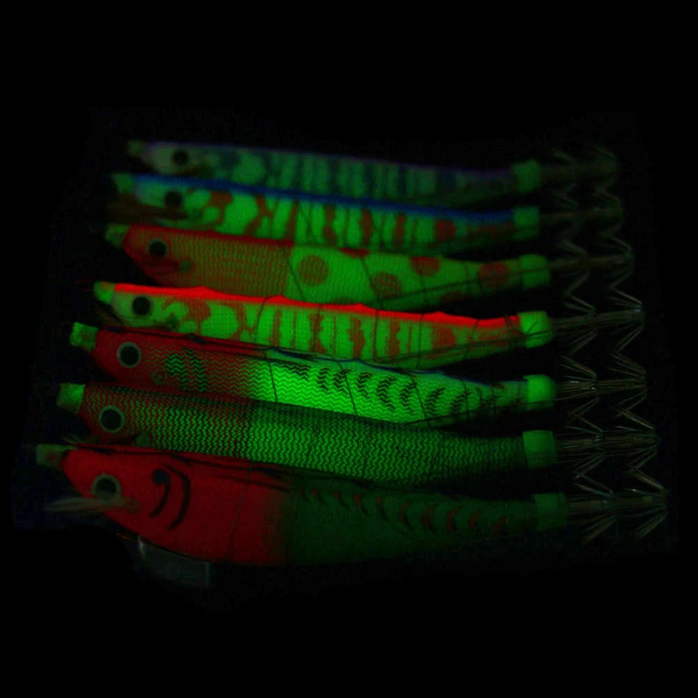 Fluorescent Fishing Lure 12cm Luminous Jigging Bait 14.3g Artificial Casting Lure for Night Fishing Freshwater