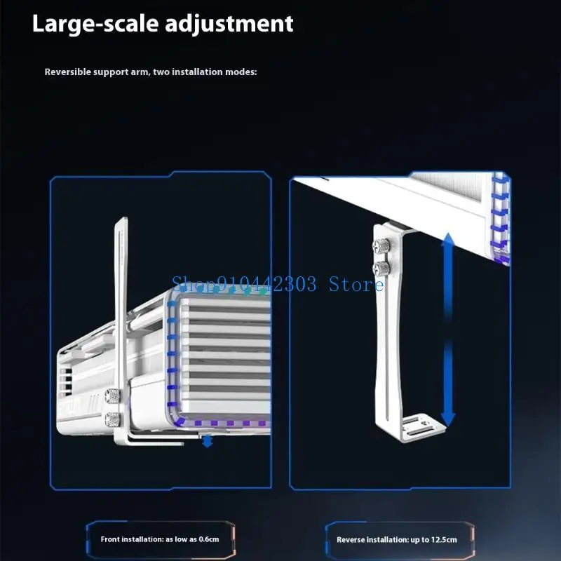 

L4MD GPU Support Bracket Graphics Card Support GPU Brace Video Card Holder Bracket