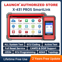 X-431 PRO5 SmartLink LAUNCH J2534 Programming Car Diagnostic Tool Automotive Scanner Autoscan Diagnosis Scan 2 Years Free Update