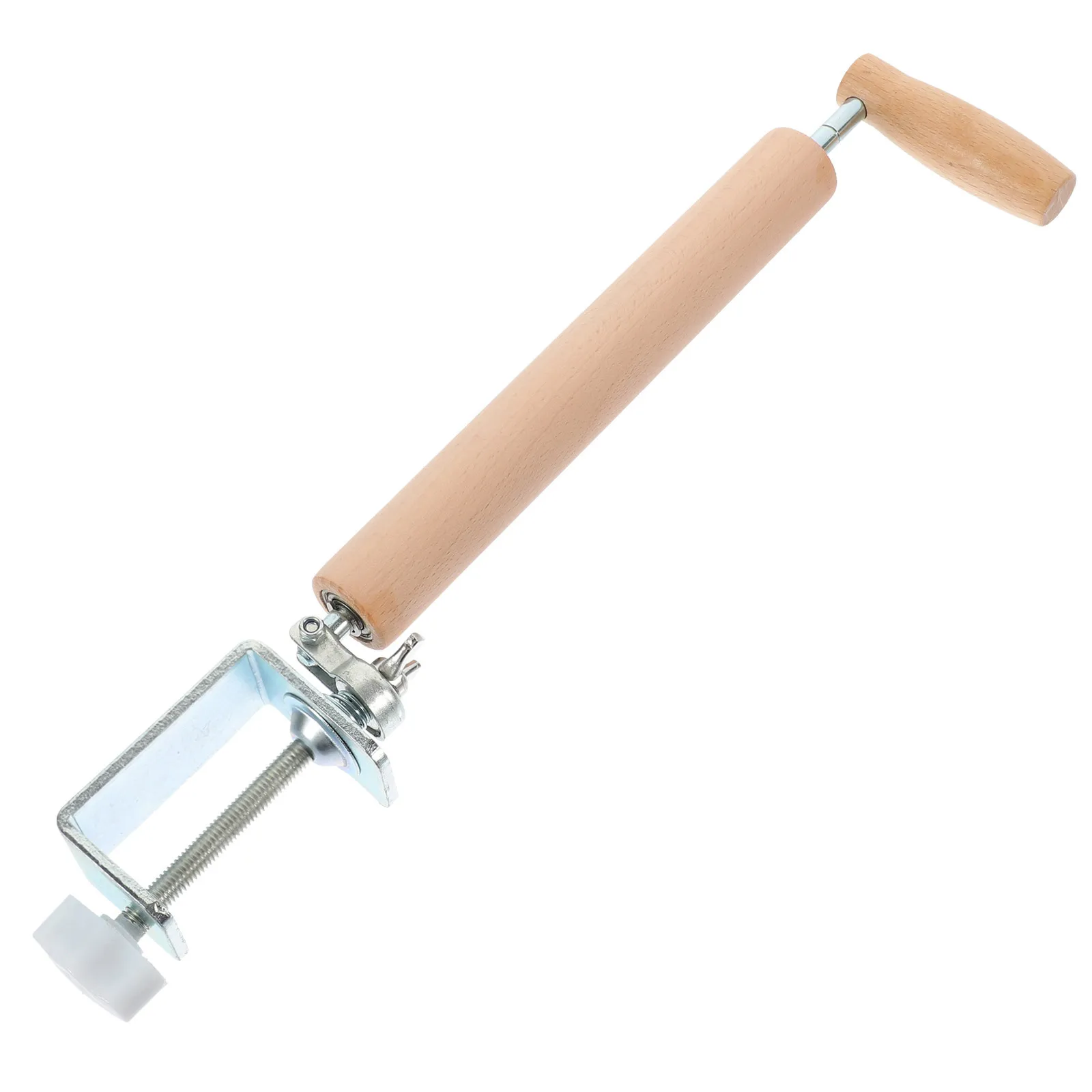 

1pc Easy Rolling Pin Clip On Dough Roller 360 Degree Rotating Kitchen Tool For Baking Pastry Pizza Dumplings Wooden Rolling