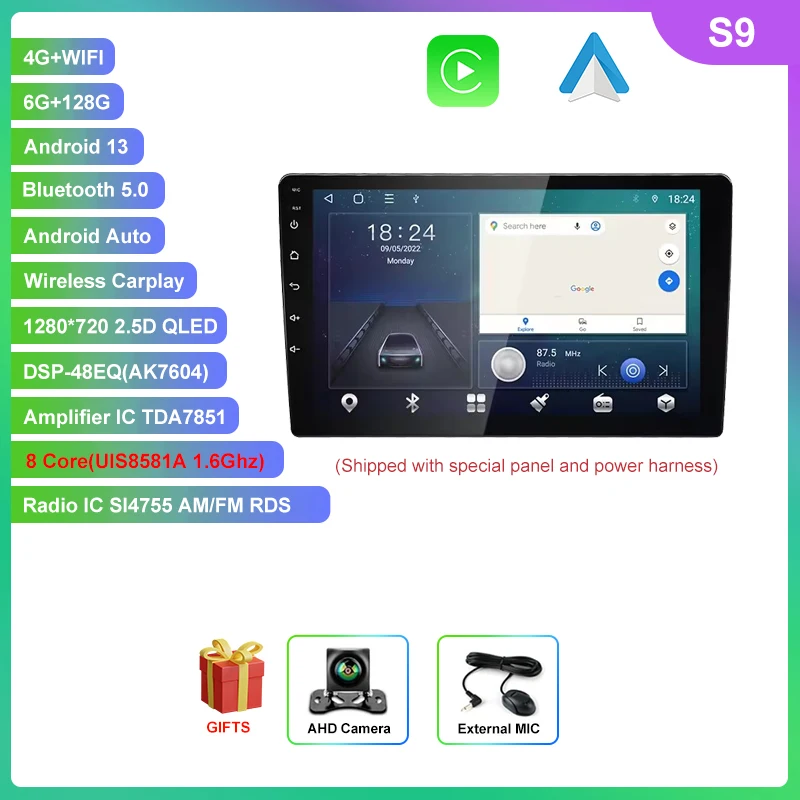 8 Core 4G DSP WIFI BT RDS Carplay IPS Scherm Autoradio Gps Stereo Android Radio Auto Multimedia Speler voor Mazda Demio 2002 ~ 2007