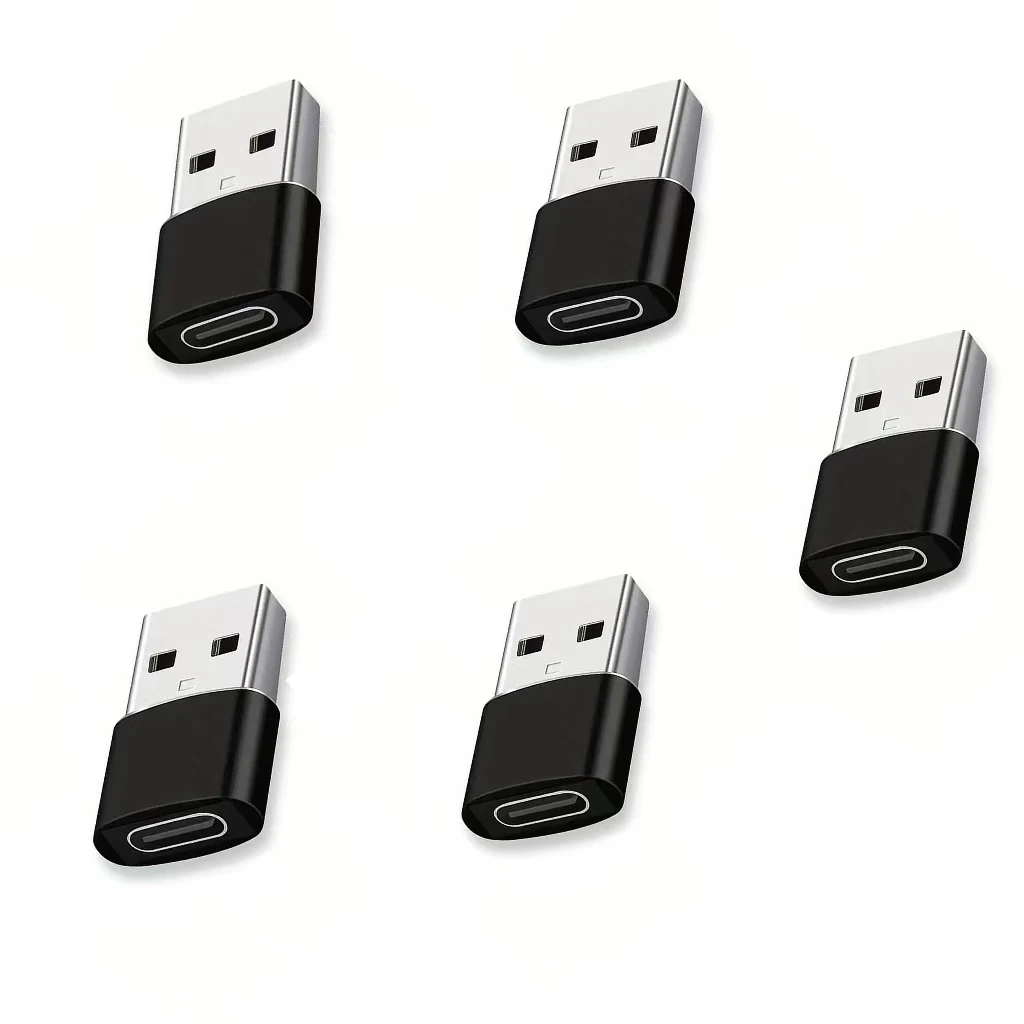 

5Pcs USB To Type C OTG Adapter USB USB-C Male To Micro USB Type-c Female Converter For Macbook Samsung S20 USBC OTG Connector