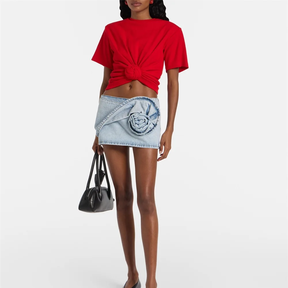 2026 Summer Women's T-shirt, Pure Cotton, Buttoned, Fitted Bodice, Casual Women's Top, Shirt, Y2K New Fashion Party Pullover bra