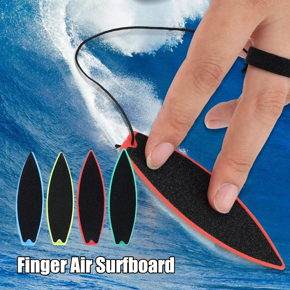 Finger Surfboard Fingerboard Toy Wind Mini Surf Board For Kids And Surfers Birthday Gift Mini Surfboard with Rope Party Favors