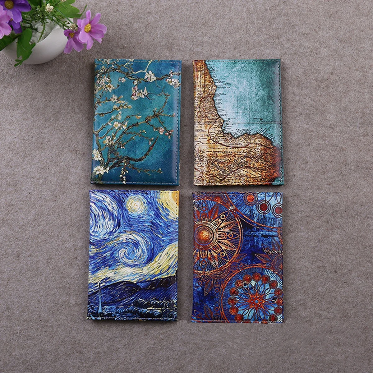 Обложка-для-паспорта-с-принтом-Дорожная-клипса-для-паспорта-Обложка-для-паспорта-из-искусственной-кожи-Легкая-защита-кошелька-Защитный-чехол