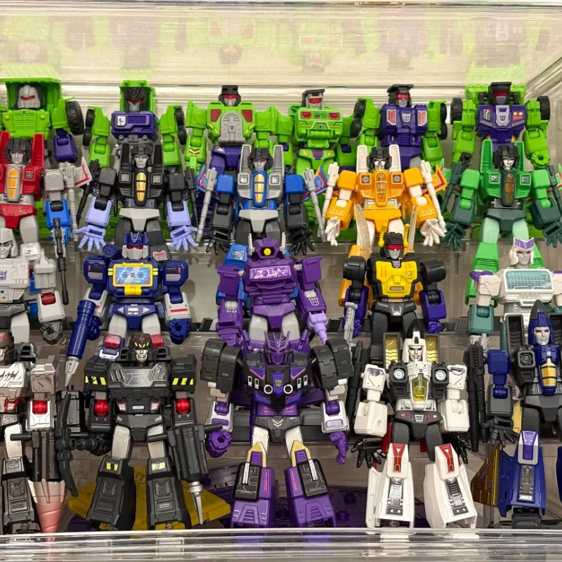 Originele Blokees Transformers One Autobots Bumblebee Megatron Galaxy Shining-versie Aangepaste actiefiguur Modelcollectiecadeau