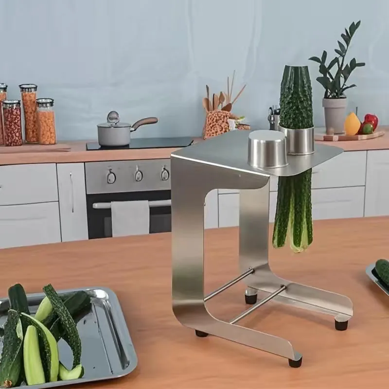 Manual Vegetable Cutting Cucumber Cutter Machine