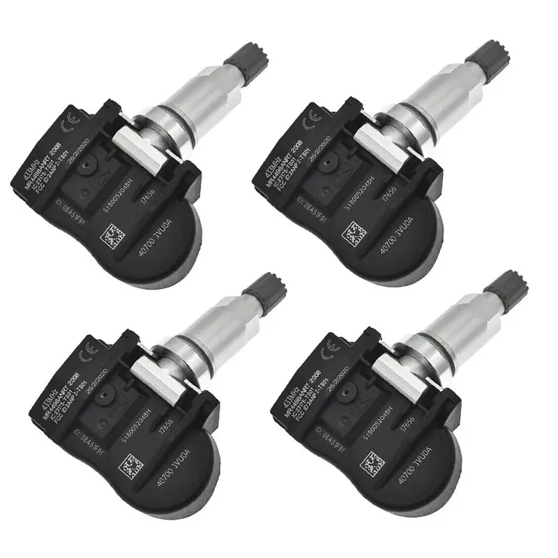 

4PCS Tire Pressure Sensors TPMS 40700-3VU0A For Renault Espace Megane KOLEOS For Nissan QASHQAI TIIDA 433Mhz-N29R