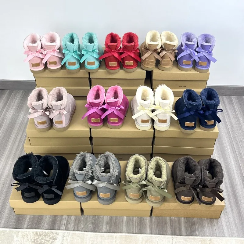 

Женские высокие сапоги высокого качества, большие размеры, с одной лентой, зимние женские зимние ботинки 2022, кожа и плюшевый утолщенный теплый хлопковый мех