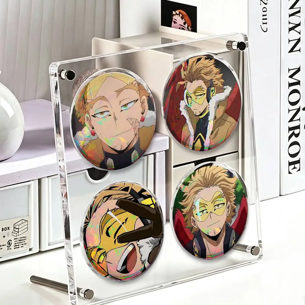 K-Keigo Hawks T-Takami Creative Quirky Mini Pill Badges 25mm Micro Button Pins Fan-made Merch  Gift for Friends