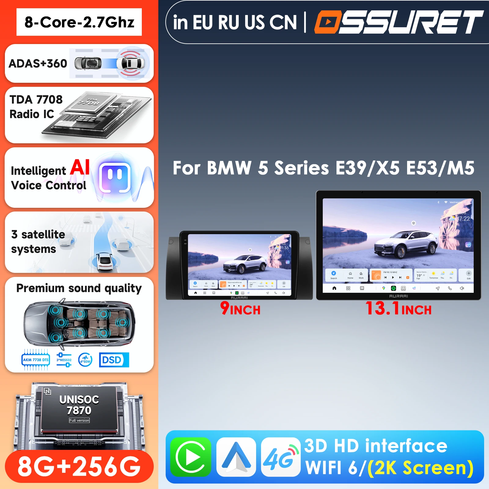 Ossuret 13.1 Inch C…