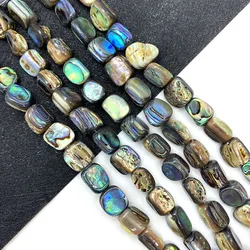 Natural Shell Loose Beads Irregular Shape Abalone Shell Beads DIY Jewelry Making, Necklace and Bracelet Accessories Size 10mm