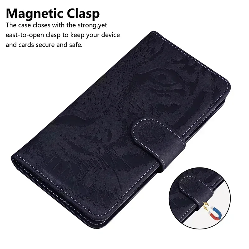 Classic Luxury Leather Phones Case For Realme Neo7 SE Note 60 Magnetic Stand Wallet Flip Phone Cover Case