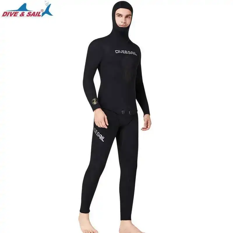 1.5MM CR Neoprene Wetsuit Open Cell Free Diving Suit Camouflage Fullsuit Mens Snorkeling Swimming Spearfishing Wetsuit