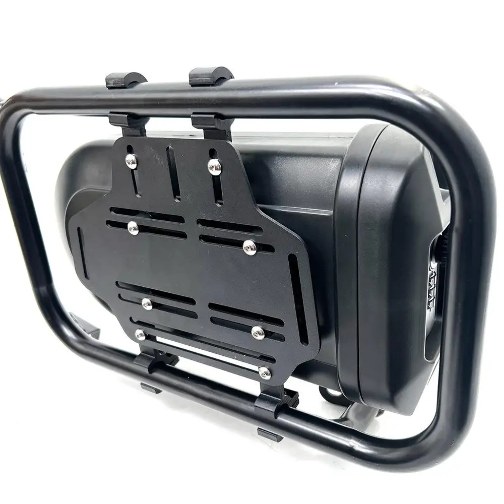 

Универсальный боковой кофр для мотоцикла с водонепроницаемым кодовым замком, из АБС-пластика и металла, для приключенческих мотоциклов, аксессуары для мотоциклов