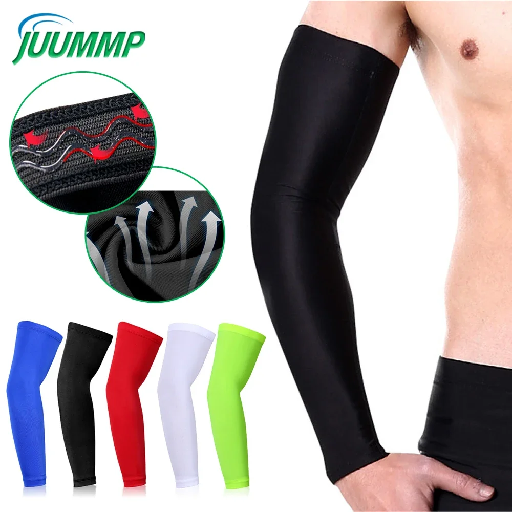 2Pcs Women Compression Arm Sleeves for men to Cover Arms Tattoo Cover-Up Volleyball Sleeve Softball Pickleball,Tennis Elbow