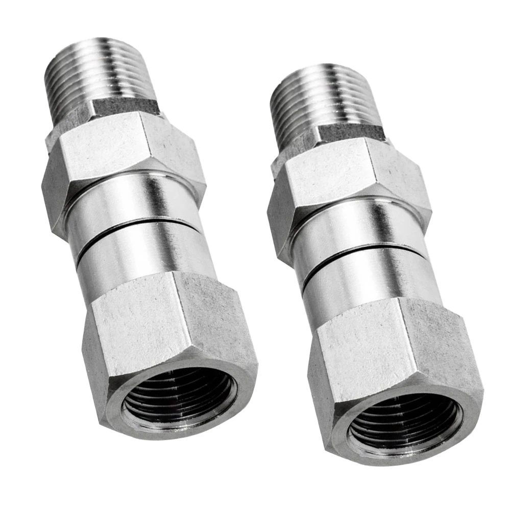 Stainless Steel 360 Swivel Fitting: Kink-Free Pressure Washer Up To 4000 PSI Garden Power Tool Accessories For Outdoor Garden S