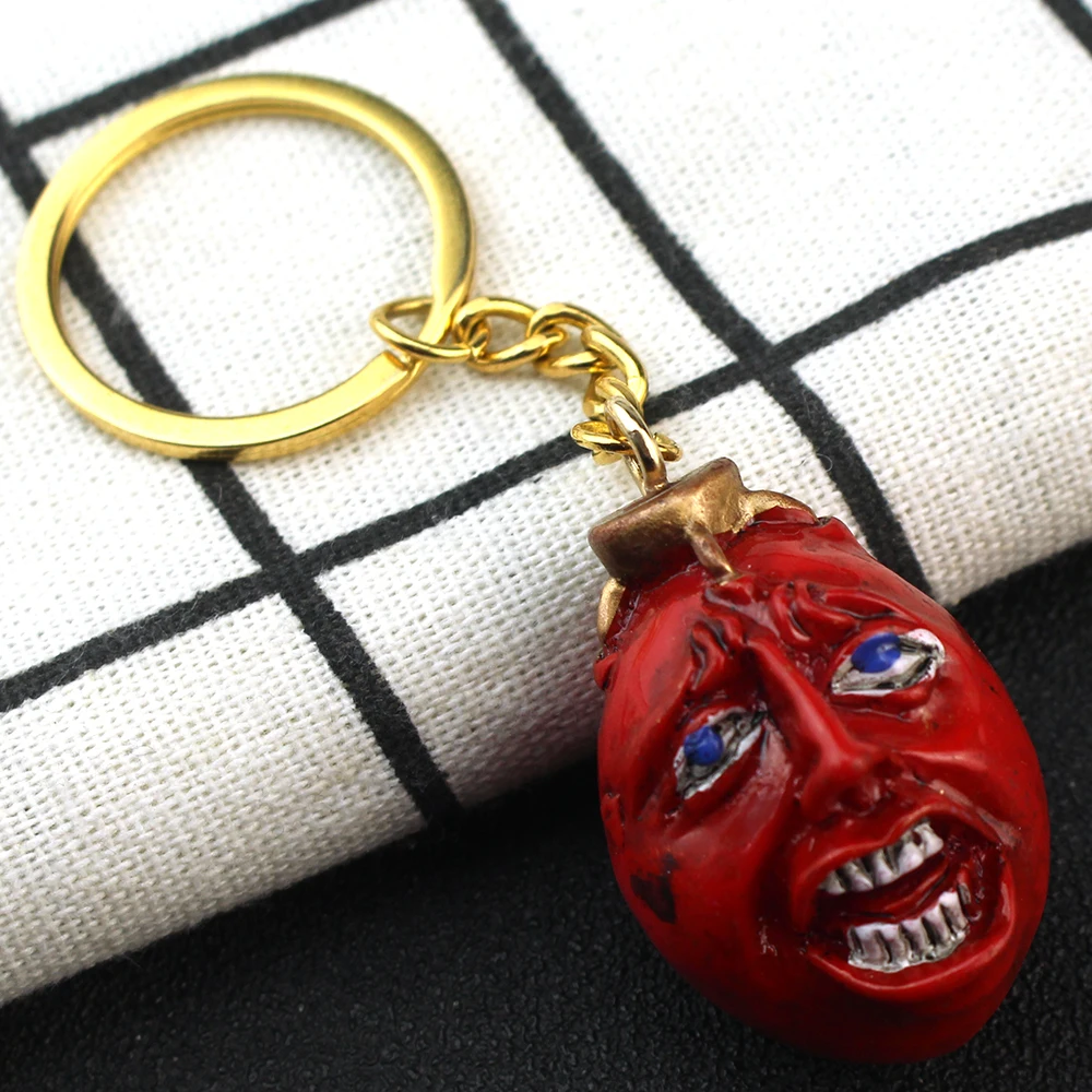 Anime Berserk Behelit Keychain Guts Griffith Egg Of King Pendant Unisex Car Backpack Jewelry Decoration Accessory