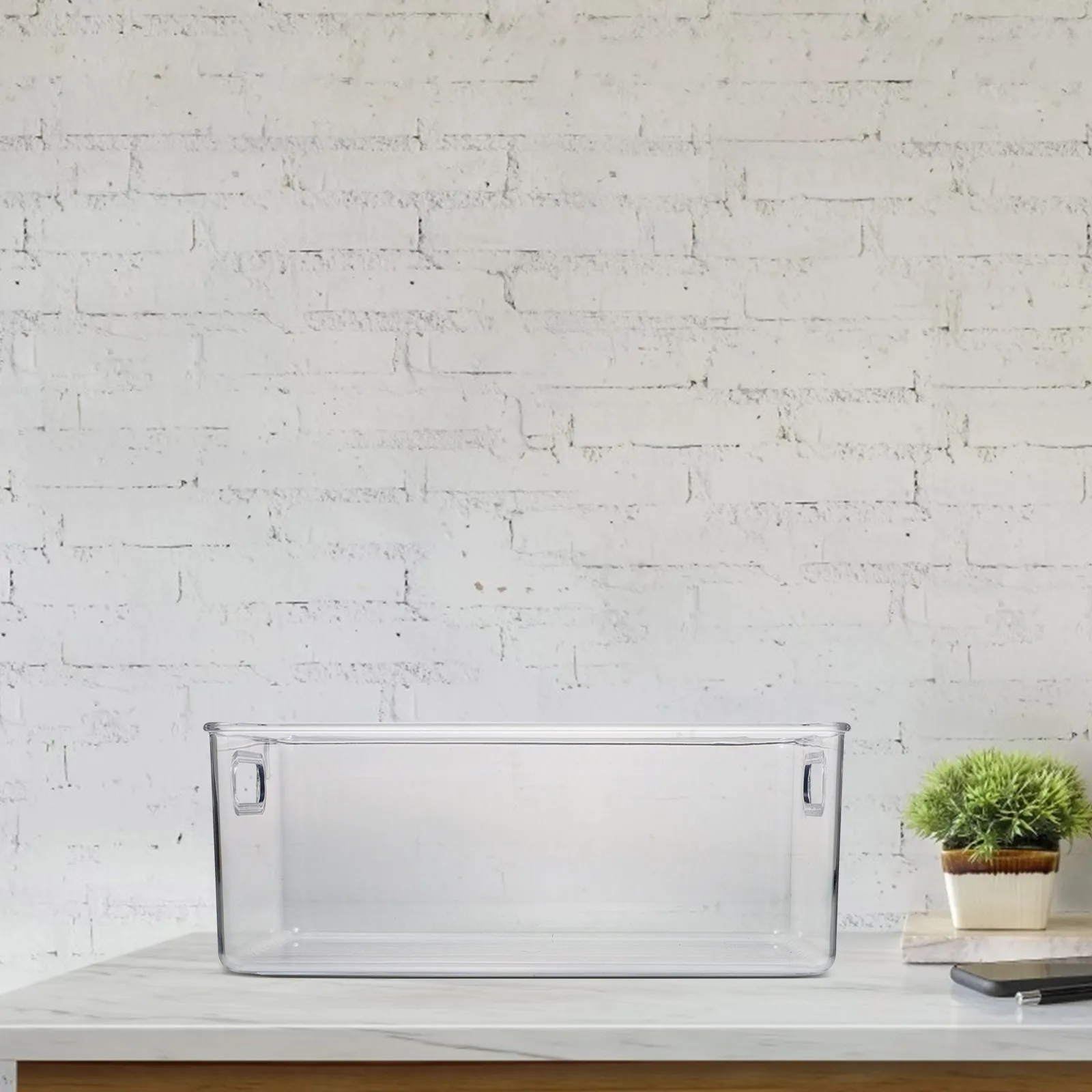 

Plastic Storage Box Large Capacity For Home Bedroom Desktop Use Sundry Holder Cosmetics Clothes Organizer Household