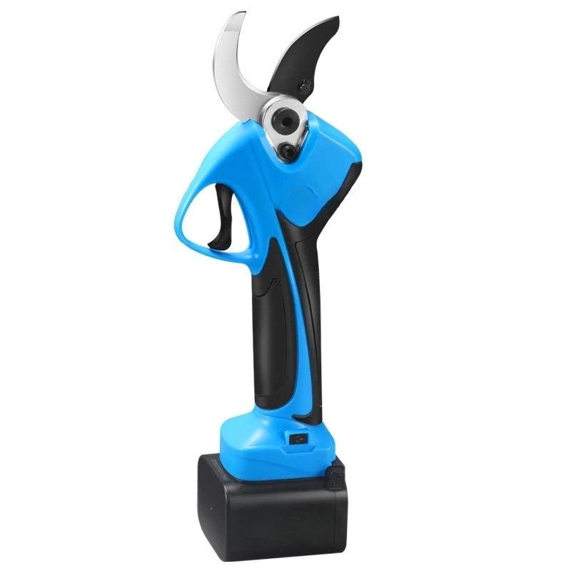Professional electric pruning shears 40mm large diameter lithium battery pruning shears garden electric shears