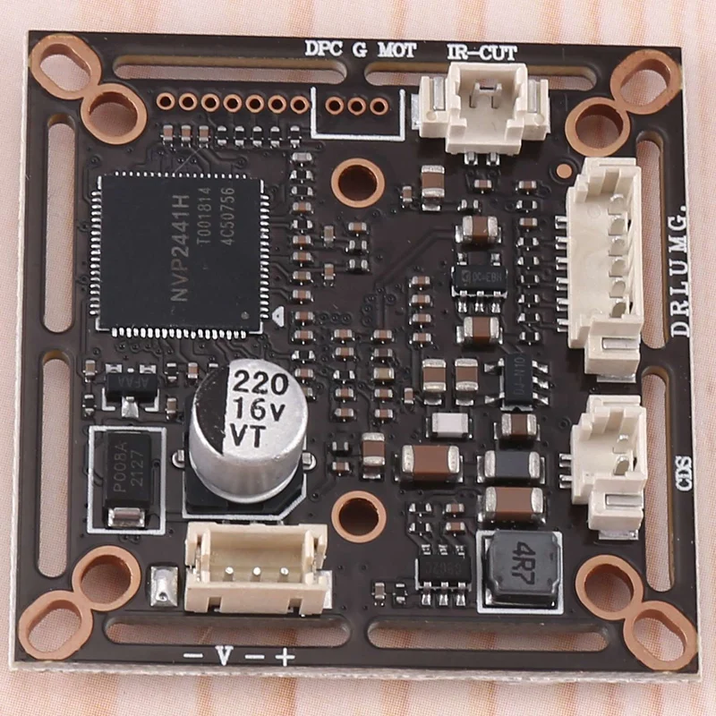 Starlight Low Illumination 0.0001Lux NVP2441+IMX307 HD 4-In-1 AHD TVI CVI CVBS 2Mp CCTV Camera Module PCB Board