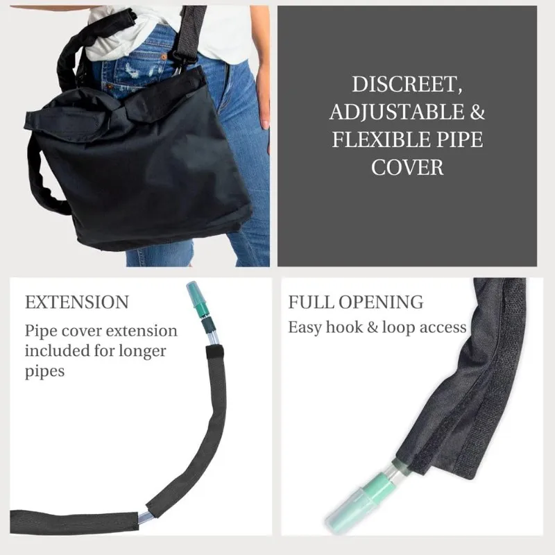 A73U Catheter Bag Covers And Urine Drainage Bag Holder, Urostomy Travel Medical Supplies Bag Storage Bag