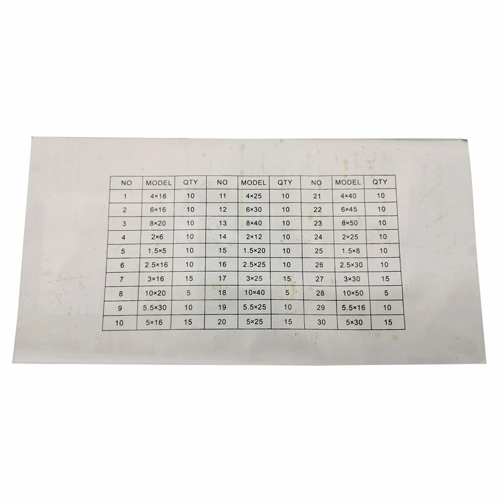 For Repair Split Pins 65Mn Steel Spring Pins Assortment Fastener Kit Oxidation Treatment Multi-size Assortment