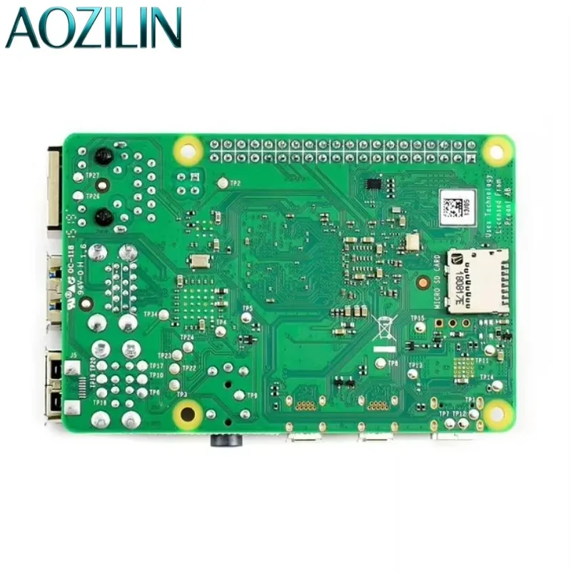 AOZILIN Mini Embedded Single Board Computer Optional 2GB 4GB 8GB 64Bit 1.5GHz Quad Core Processor Support 4K Dual Screen Output