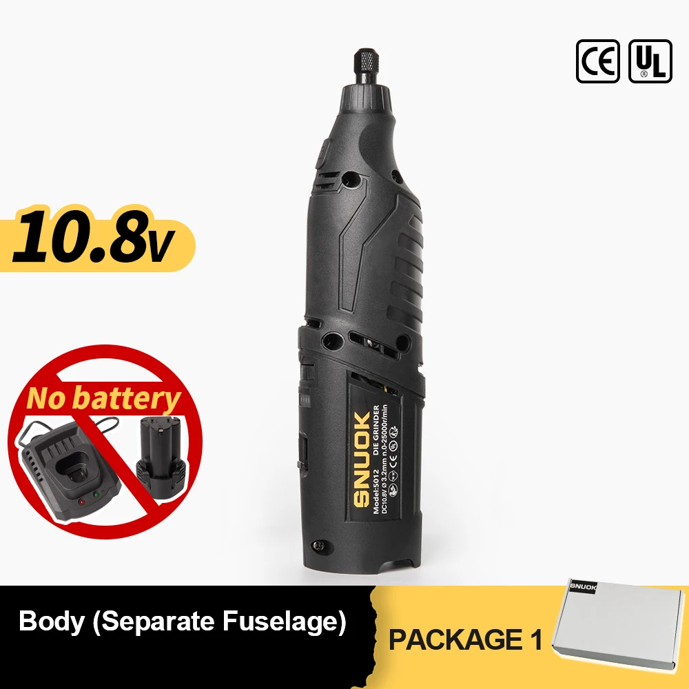 

SNUOK электрический полировщик древесины 25000 об/мин электрический DIY гравировальный инструмент 6-скоростной регулируемый полировальный станок для батареи Makita 10,8 В