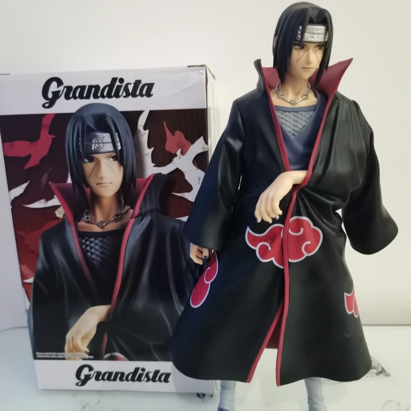 

In Stock Original Bandai NARUTO Grandista Uchiha Itachi PVC Action Figure Anime Figures Model Toys Christmas Gifts Collection