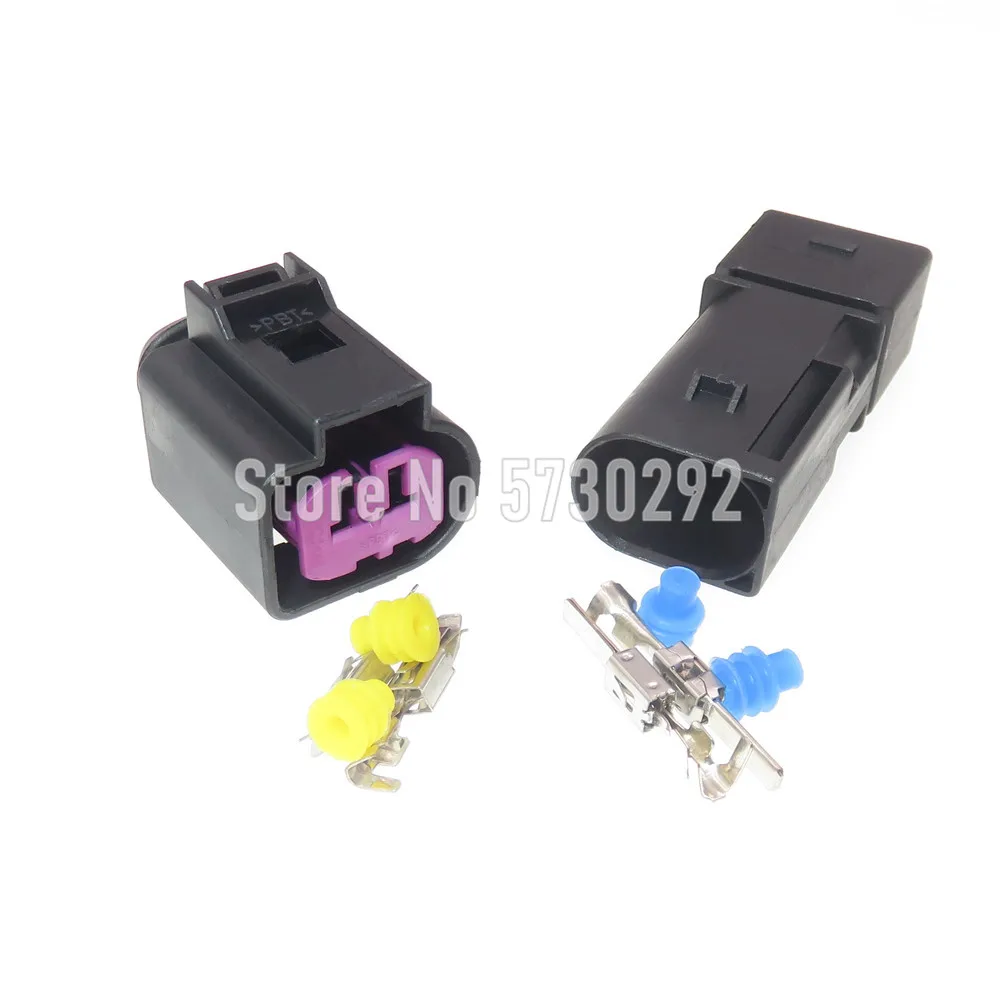 

2P 1J0973772 Waterproof Engine Speaker Housing Car Generator Plug Connector For VW Magotan Sagitar CC