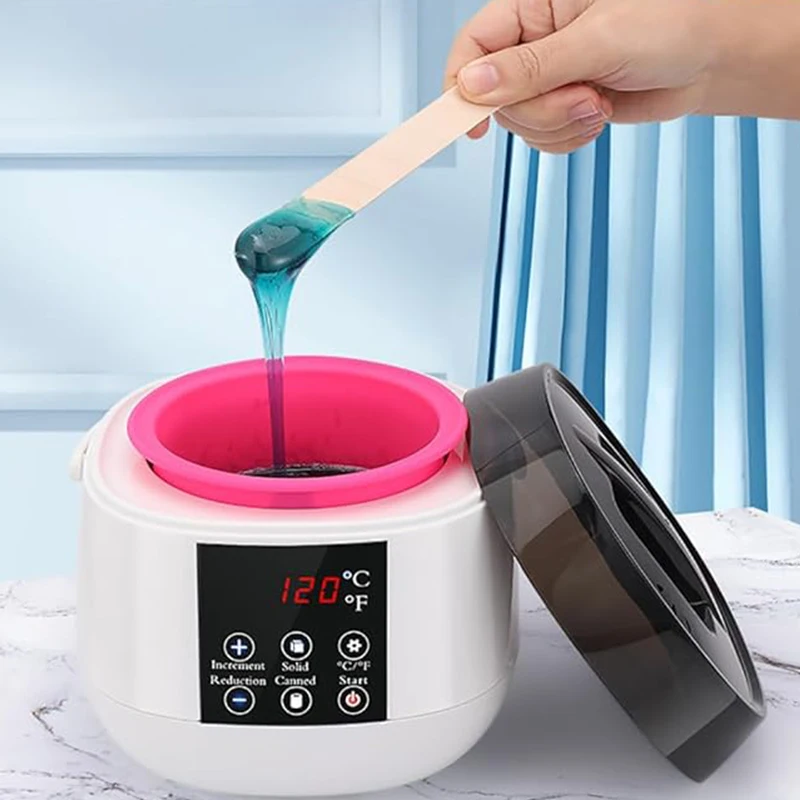 YTYIN المحمولة الذكية توقيت متعددة الوظائف الشمع كتلة جرة الشمع، شمع إزالة الشعر وآلة الشمع الساخن #2