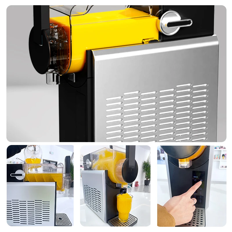 Portable Mini Slush Machine for Home Use - Cheap Compact Ice Slush Maker with 2L Capacity
