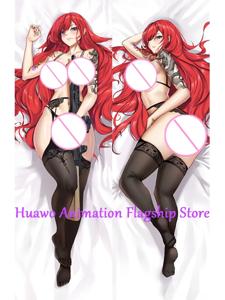 Dakimakura Anime Pillow Cover Elly Double Sided Print 2Way Cushion Cover Xmas Gifts