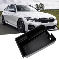 Car Central Armrest Storage Box Holder For BMW 3 Series G20 G21 4 Series G22 Center Console Organizer Tidying Accessories