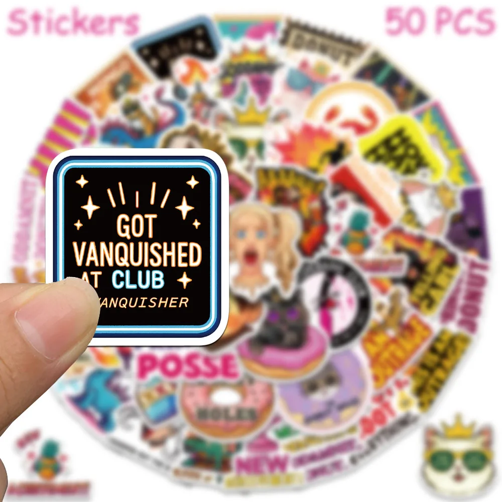 50/100 Stück Dungeon Crawler Carl Aufkleber für Handy, Scrapbook, Gepäck, Skateboard, Helm, DIY Cartoon Ästhetische Sticker – Detail 12